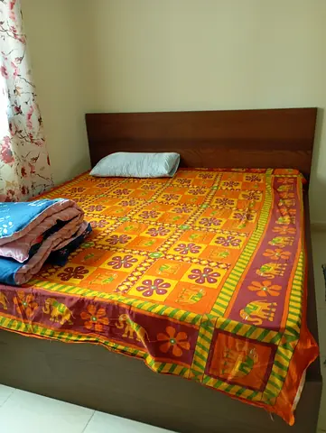 Double Bed with Headboard - Good Condition