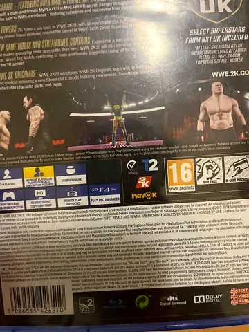 2K20 WWE wrestling game for sale