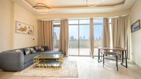 Spacious 1BR | Fully Furnished | Skyline Views | Vacant