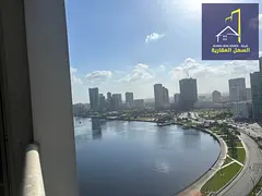 Two-bhk , apartment with a living room and balcony with sea view