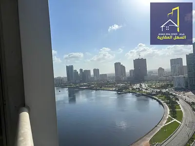 Two-bhk , apartment with a living room and balcony with sea view