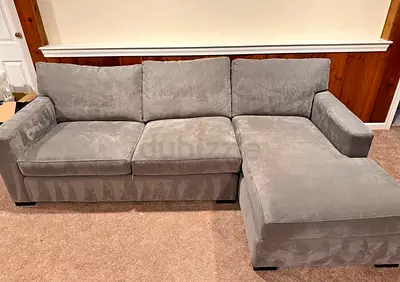 Cratebarrel Axis sectional sofa