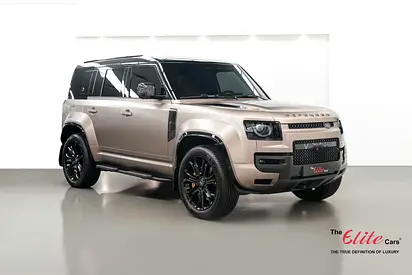 2025 LANDROVER DEFENDER 110 OCTA / FIXED SIDE STEPS / LOW MILEAGE /  DEALER WARRANTY