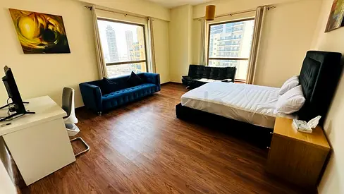 Hot Deal-Furnished Big Master Room/ next to tram/marina view/shams, JBR