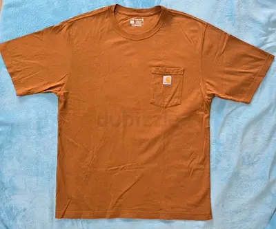 Carhartt Brown Pocket T-Shirt -Size Large Loose fit in Very Good Condition