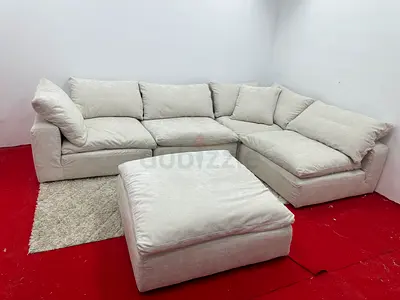 Selling marina home luscious sofa with footstool