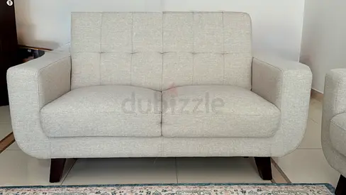 Light Beige 3+2+1 seater sofa in good condition