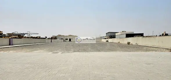 20000 SQFT YARD WITH FULLY INTERLOCKED AVAILABLE FOR RENT IN SAJA !!