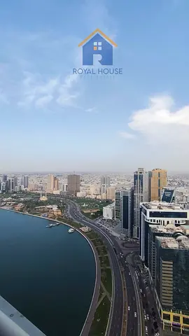 شقة 3 غرف للبيع في برج بوخمسين بإطلالة