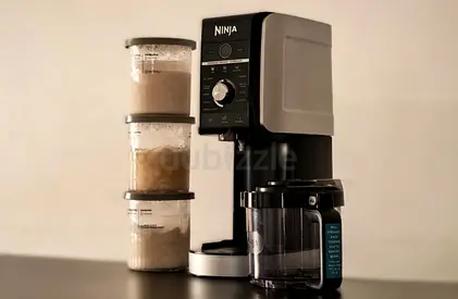 Ninja CREAMi Deluxe Ice Cream Maker  Frozen Dessert Maker with 3 Tubs