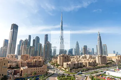 Upgraded 2BR | Full Burj View | Largest Layout