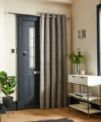 Single Grey blackout Curtain(132×290)