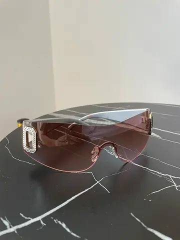 Y2K Shield Visor Style Sunglasses