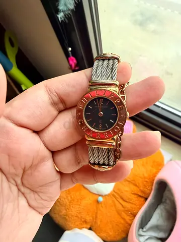 Authentic Charriol watch with cable band