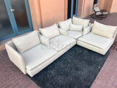 Ikea Sodhremn Corner Sofa Beige