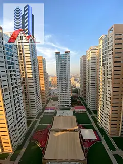 1 BHK for Sale in Ajman One Tower Close Kitchen With Balcony &amp; 1 Car Parking