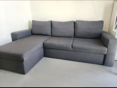 Sofa Bed Dark Grey