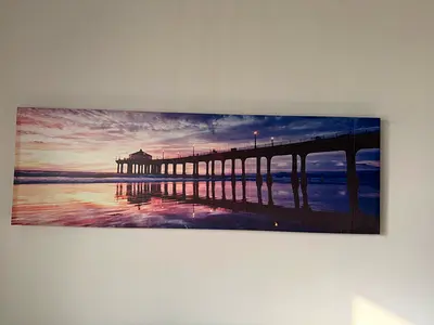 Mounted Long Canvas Art