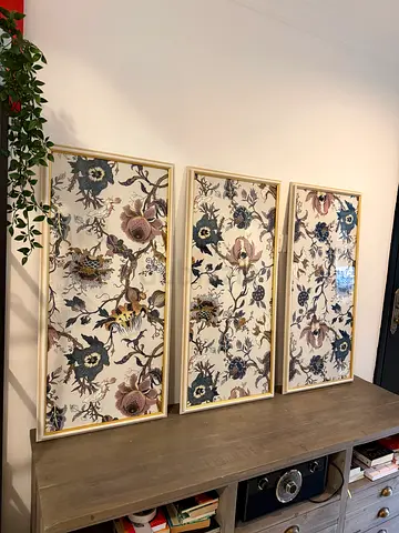 House of Hackney Designer Wallpaper – Custom Framed Panels (Set of 4)