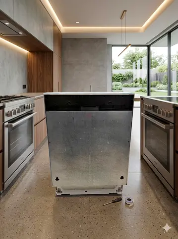 Gaggenau latest model D461161/11 series 400 3 rack dishwasher built-in fully-integrated by exra