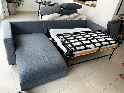 Ikea vimle L shape sofa bed Dark grey Excellent Condition