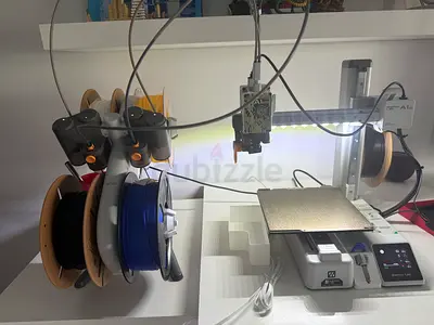 3d printer for sale Bambu lab a1 mini 3D printer with AMS Lite barely used box included