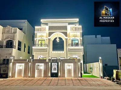 Architectural masterpiece for sale in Al Bahia | A miniature palace combining luxury and comfort | A unique investment opportunity and freehold owners