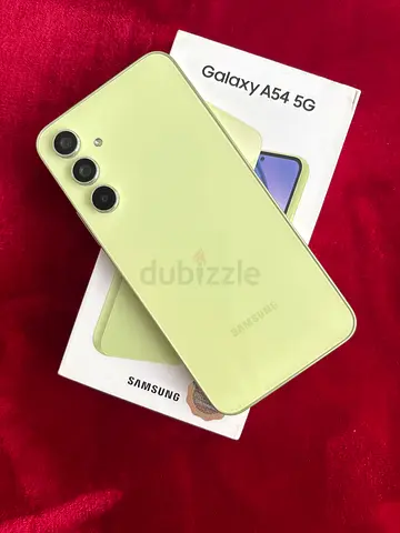 Samsung Galaxy A54 5G - Light Green, Excellent Condition with original Box