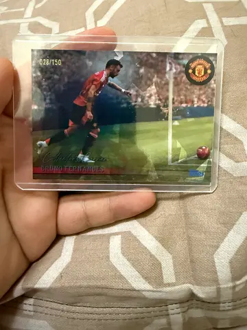 Bruno Fernandes Topps collectors corner card