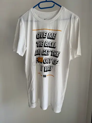 Nike x Lebron Men White T-Shirt Size S - FIX PRICE
