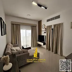 Luxurious and elegant fully furnished super deluxe one-bedroom apartment for monthly rent in Ajman 