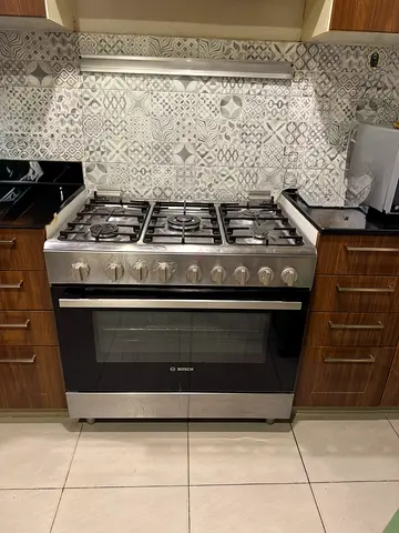 Bosch Gas Cooker/Cooking Range 5 Burner