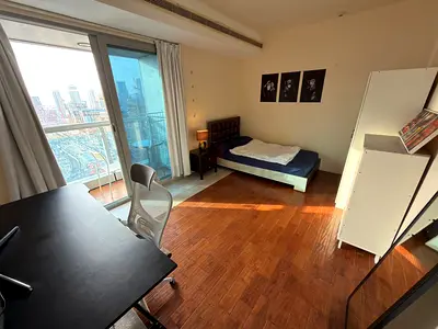 Room for rent at princess tower dubai marina with full sea and harbour view