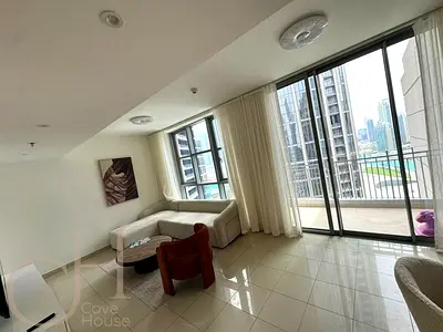 Fully furnished -Partial fountain view-2 bed