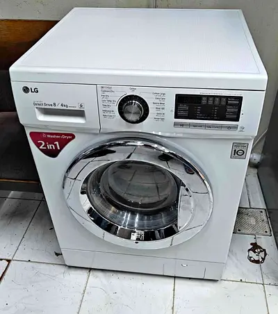 NEW MODEL LG 2-in-1 INVERTER Front Load Washer 8KG and Dryer 4 KG - PERFECT WORKING