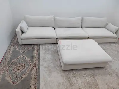 Great condition oc home modular sofa with ottoman