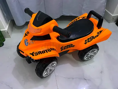 Kids Ride-On bike - Orange, Good Used Condition