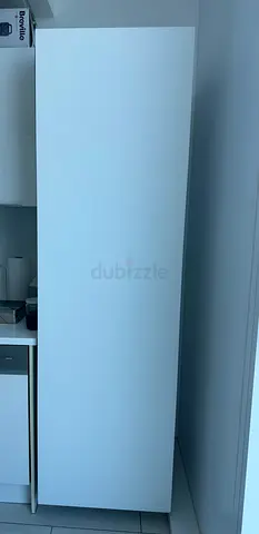 White storage cabinet