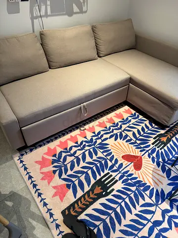 Corner Sofa bed with storage