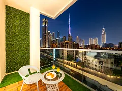 Burj Khalifa View | Modern 2BR | Dubai Mall Walk