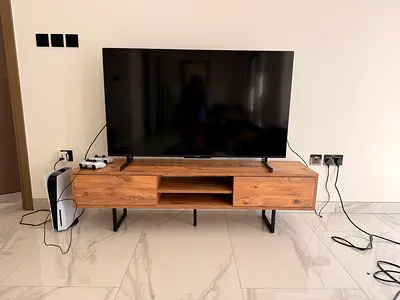 Wooden TV unit