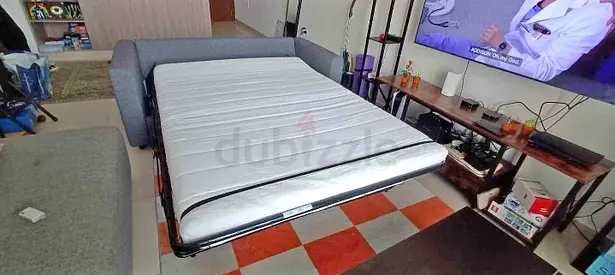 2 set sofa bed with mattress - good ikea vimle condition