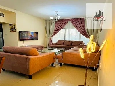 الشارقه التعاون غرفه وصاله ومطبخ وحمام وبلكونه السعر 3800 شامل انترنت