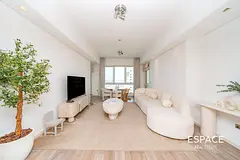 Large 2 BR | Palm &amp; Sea Views | Unfurnished