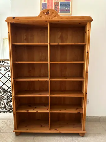 Bookcase with Adjustable Shelving 188H x 30W x 116L cm