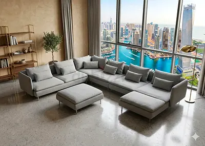 Ikea Soderhim U shape sofa