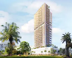 Furnished Studio Apartment | Cove Living Residence | Balcony &amp; City View