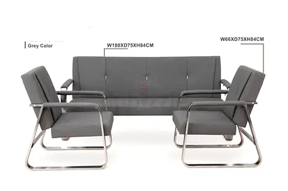 Brand New 3+1+1 Office Sofa Set