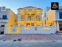 For sale: Classic villa in Al Helio 2 area, Ajman (two floors + roof) at a price that includes regis