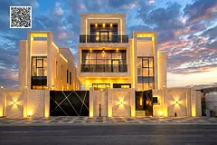 For sale in Al Zahia – Ajman | Private pool + internal elevator | 7 master bedrooms. Price include